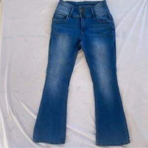 Bamboo Jeans‎ Juniors 13  Flare Y2K Bell Bottoms Mid-Rise